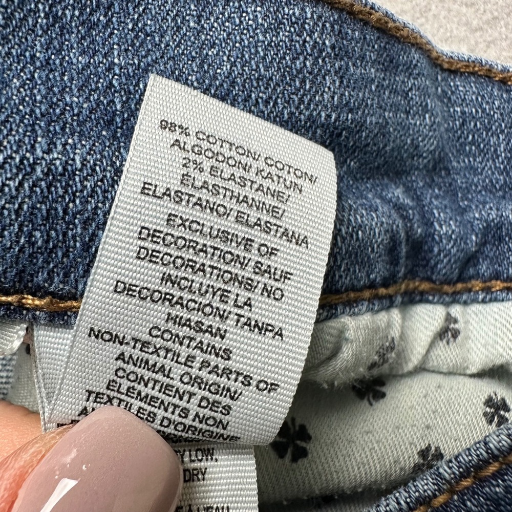 Lucky Brand 221 Straight Jeans Mens 38x32 Blue Medium Wash Denim Classic Fit - Picture 11 of 14